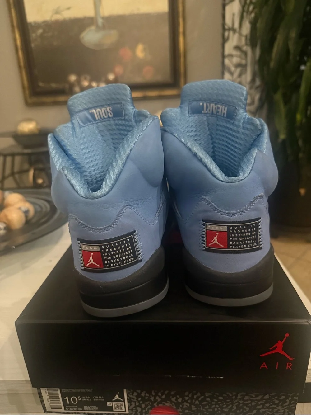 Jordan 5 Blue University